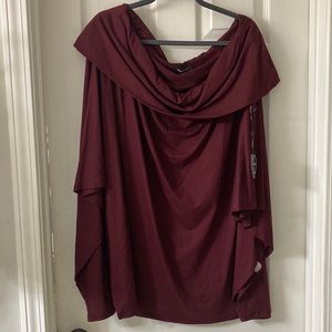 NWT Hippie Chic Off-Shoulder Poncho